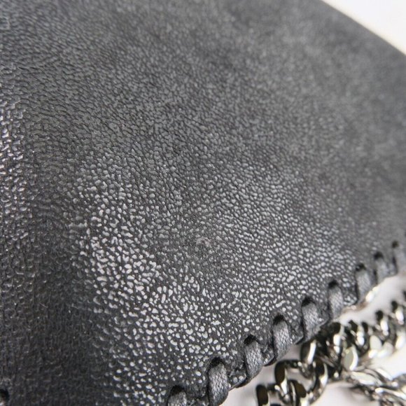 Stella McCartney 2WAYChainShoulder Falabella Handbag black polyester Women - Picture 2 of 10